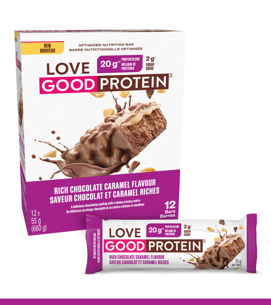 LOVE GOOD PROTEIN RICH CHOCOLATE CARAMEL