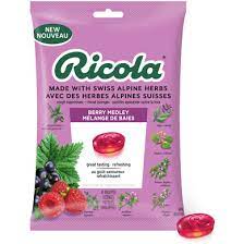 RICOLA COUGH DROP BERRY MEDLEY