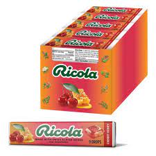 RICOLA COUGH DROP CHERRY HONEY STICK 32G