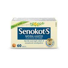 SENOKOT STOOL SOFTENER 60 TABS