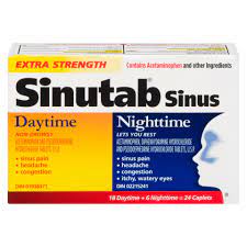 SINUTAB DAY/NIGHT COMBO 18+6