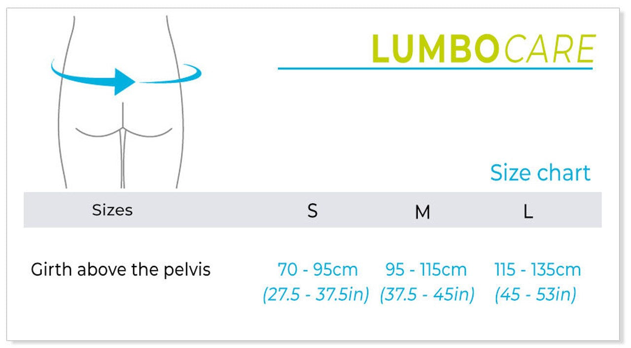 SIGVARIS MOBILIS LUMBOCARE BACK SUPPORT