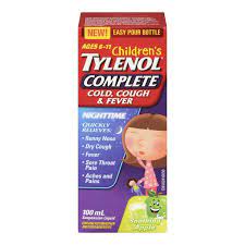 TYLENOL CHILDREN'S COMPLETE COLD, COUGH, & FEVER 100ML