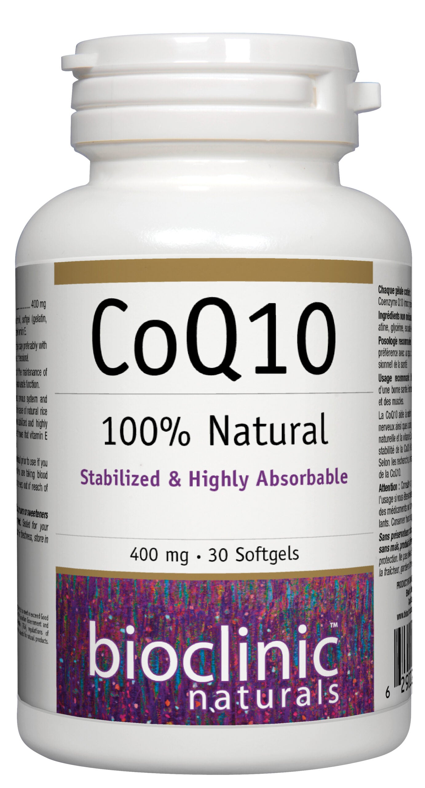 COQ10 400MG 30 SOFT GEL - BIOCLINIC