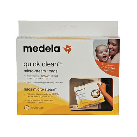 MEDELA QUICK CLEAN MICRO-STEAM BAGS (5 PACK)