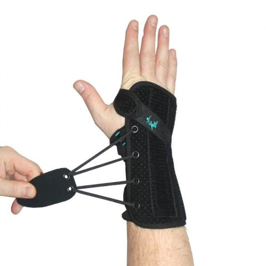 MEDSPEC SUEDE WRIST LACER BLACK SHORT