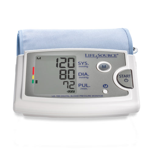 LIFESOURCE BLOOD PRESSURE MONITOR 789 AUTO XLG