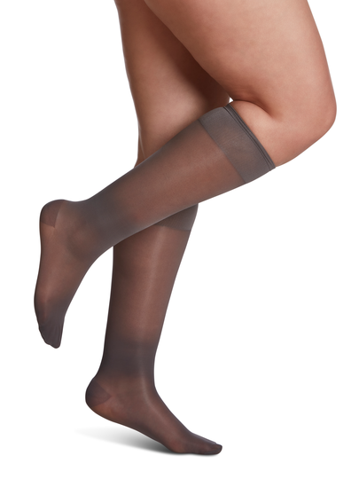 Truform Women's Opaque Footless Tights 20-30mmHg - Compression Health